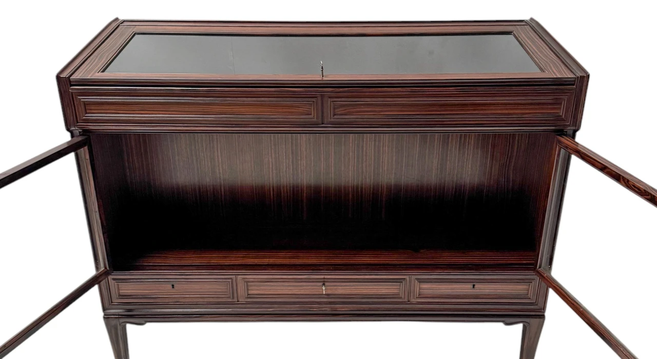 Art Deco Amsterdamse School Vitrine or display cabinet by Napoleon Le Grand